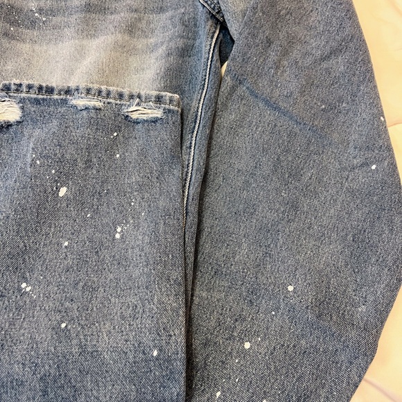 Flying Monkey Size 31 Over Sized and Distressed, Cropped Boyfriend Jeans - Picture 2 of 7